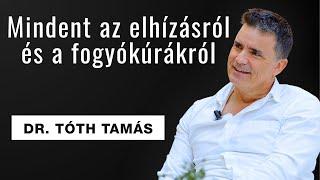 A fogyókúrák veszélyeiről, a helyes étkezésről, a fogyásról, elhízásról. /Dr. Tóth Tamás/