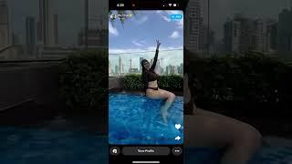 Lana rose swimming India