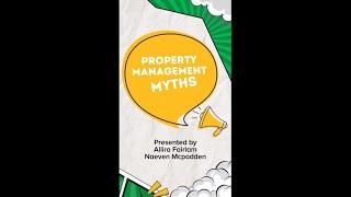 Property Management Myths