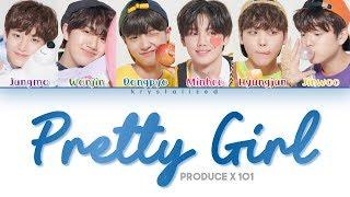 [PRODUCE X 101] Crayon Pastel (크레파스)  - Pretty Girl (이뻐 이뻐) [Color Coded HAN|ROM|ENG Lyrics]