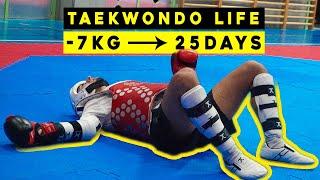 I LOST 7 KG IN 25 DAYS   l YEAH TAEKWONDO LIFE ! (Vlog)