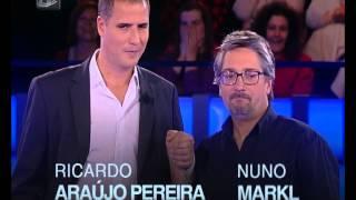 MONEY DROP CELEBRIDADES COM  RICARDO ARAÚJO PEREIRA  E NUNO MARKL SÁBADO À NOITE NA TVI