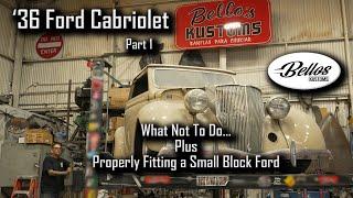 1936 Ford Cabriolet Fitting a Small Block Ford - Part 1