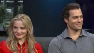 Henry Cavill  flirt with Freya Allan? -  Interview The Witcher