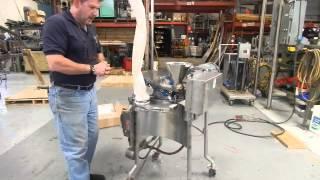 www.champtrading.com demonstrates rebuilt Mikro Bantam hammer mill