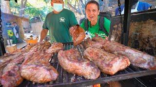 King of TRI-TRIP STEAK!!  Unique California BBQ + Thickest Steak Ever!!