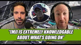 Jeff Gluck on Michael Jordan potentially being a NASCAR champion team owner while suing NASCAR