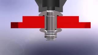 Huck® Rivet Hucklok® - Installation Animation