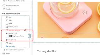 How to add Essential Countdown Timer to your store using Shopify app blocks