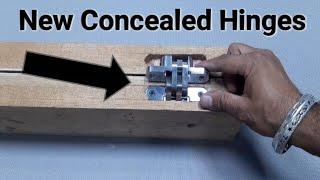 how to fix concealed hinges very easy way गुप्त कबझा कैसे लगता हैं पूरी जानकारी in urdu hindi