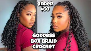 Very Beginner Friendly Under $60 | Goddess Box Braids Crochet Hair | ft. Toyotress