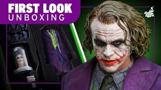 Hot Toys The Joker Artisan The Dark Knight Figure Unboxing | First Look