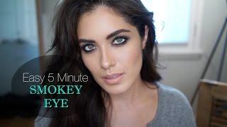 Easy Five Minute Smokey Eye | Melissa Alatorre