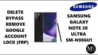 Delete / Bypass / Remove Google Account Lock (FRP) on Samsung Galaxy Note 20 Ultra SM-N986U1!