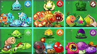 6 Team Plants & Mint Battlez - Who Will Win? - Pvz 2 Team Plant vs Team Plant