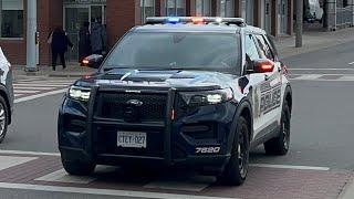 Waterloo Regional Police Unit 7620 Responding