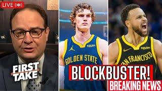 FIRST TAKE | WOJ BOMB! Lauri Markkanen to Warriors The BIGGEST TRADE of The NBA Offseason is Happen!