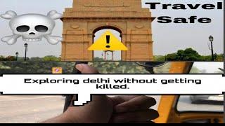 Is delhi safe for female solo travellers? || Lets explore India’s rape capital  #travel #trending