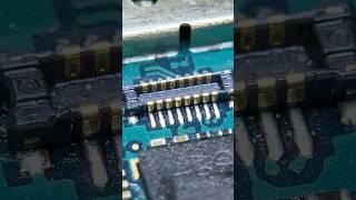 replace FPC connector #phonerepair #microsoldering