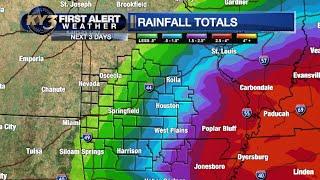 Rain arrives Friday!