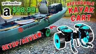 Budget Kayak Cart by Yakhacker "Setup/Review"