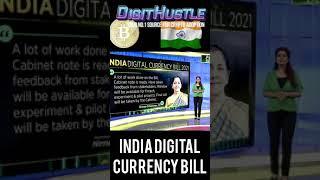 India Talks Digital Currency Bill 2021