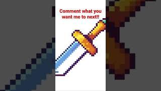 Sword pixel art!!