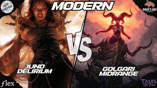 Jund Delirium VS Golgari Midrange [MTG Modern]