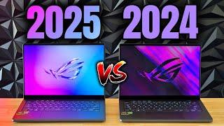 Zephyrus G14 2025 vs 2024 COMPARISON - Which Gaming Laptop is more WORTH IT? [RTX 5080 vs RTX 4070]