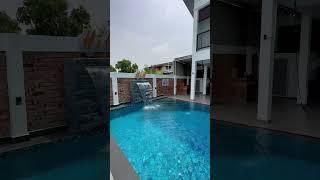 Pool Villa Airbnb +60126399105 #airbnb #homestay #melaka