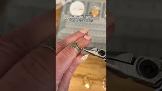 LOVE THIS TOOL!! 10/10 recommend for anyone making jewelry! #shorts #jewelry #jewelrydesigner