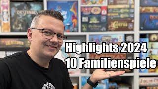 10 Familienspiele - Spiele Highlights 2024