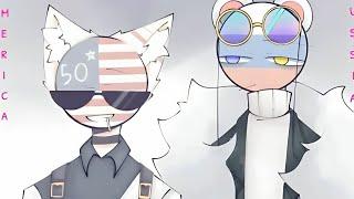 (俄美) Tổng Hợp TikTok Countryhumans • Russia x America #otp #ship #rusame #countryhumans