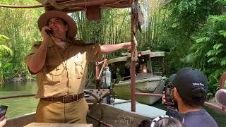 Jungle Cruise soft opening with new scenes Disneyland, CA