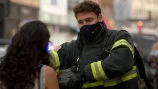 911 on fox 4x06 Eddie + Ana Flores