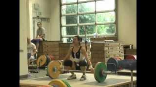 Best Training Sequence Ever: Natalie Burgener works up to 103 kg