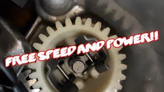 How to remove Predator 212cc governor- FREE POWER AND SPEED