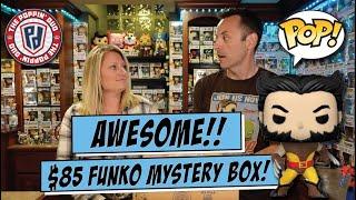 FUNKO POP MYSTERY BOX UNBOXING!! AWESOME $85 BOX from the NERDY NEWT