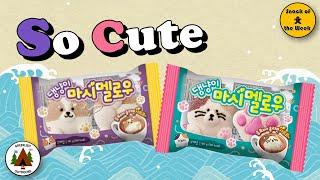 Snack of the week (Episode 57) - Kawaii Cat and Dog Marshmallows