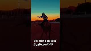 Bull riding practice AKbuckingbull Hangman #buckingbulls #bullriding #bullriding