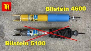 Here's The Difference Between Bilstein 5100 And Bilstein 4600!!