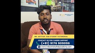 Safety Course in Chennai - Safety Training Testimonial Video Review - Industrial Safety Academy