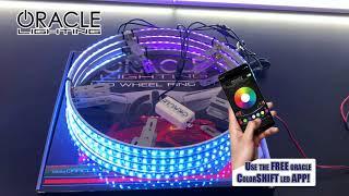 ORACLE Lighting Dynamic ColorSHIFT LED Wheel Rings