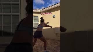 AT HOME VOLLEYBALL DRILLS