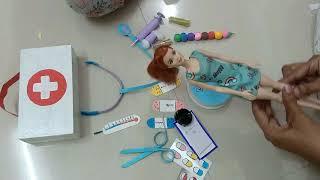 Barbie Doctor Doll Hospital - Homemade DOCTOR &  DOCTOR se