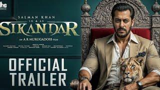 Sikandar trailer | Sikandar Movie Teaser Hindi | Official Teaser Sikandar 2025 #teaser#salmankhan