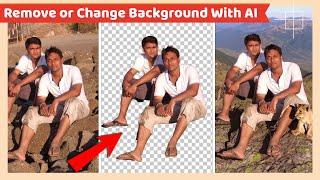 Remove or Change Background of Photo Without any software | Adobe Firefly Tutorial