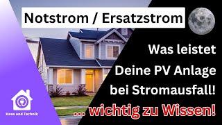 Photovoltaik: Notstrom / Ersatzstrom - was hilft Dir bei einem Stromausfall?