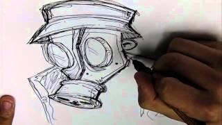 ArtPrimo.com Demo: Molotow 127 High Solid Marker Marvin the Martian