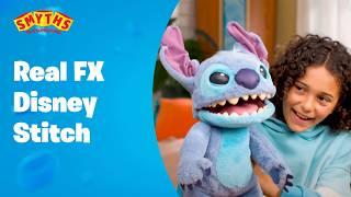 Real FX Disney Stitch Puppet Interactive Toy - Smyths Toys